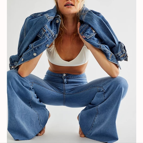 Free People Float On Flare Jeans - Picture 3 of 11